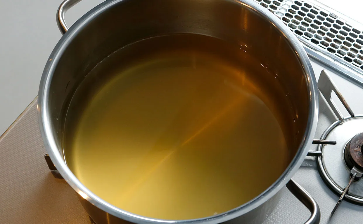 筍とあさりのソース作り8