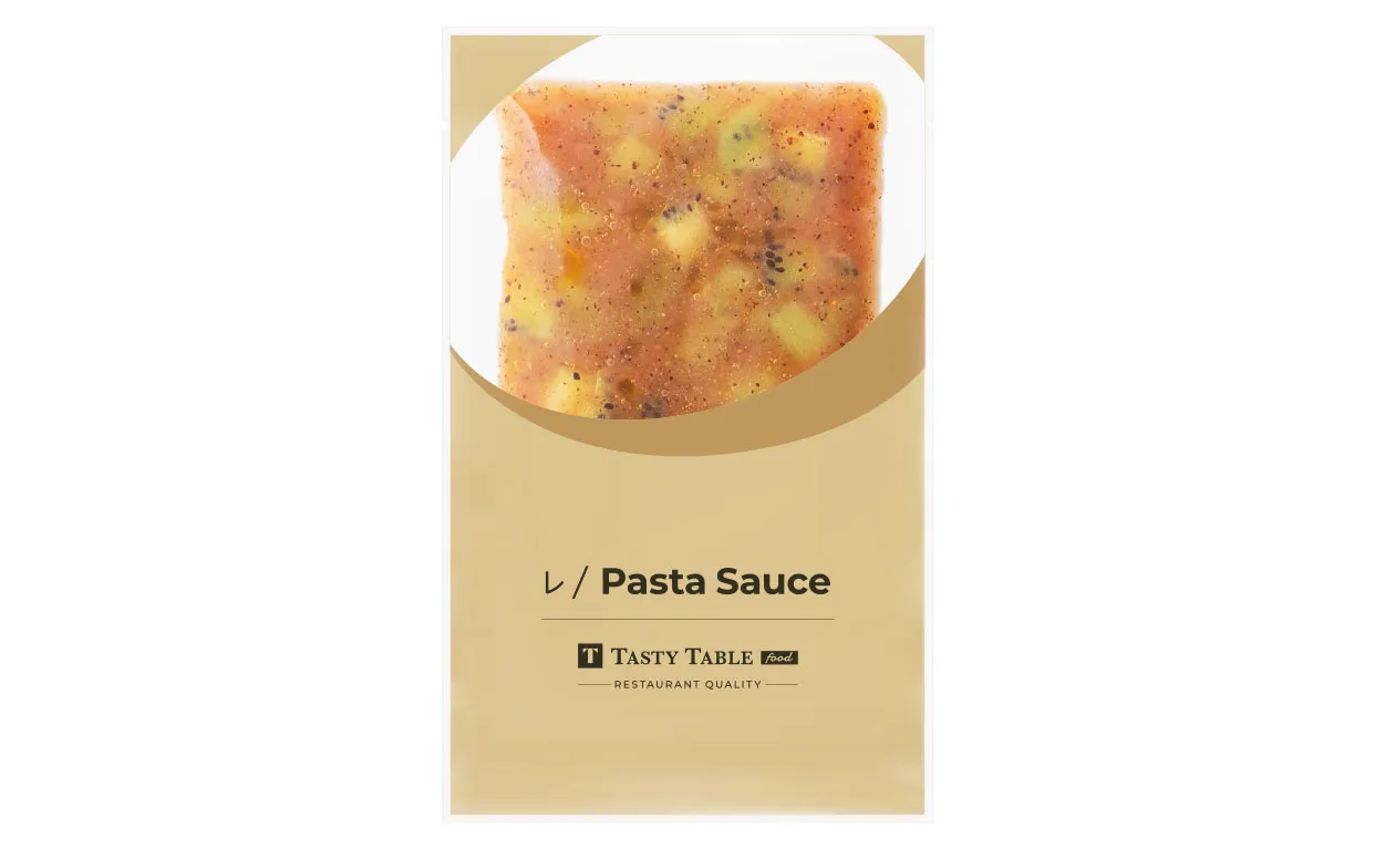 キウイとスイカの冷製ソース